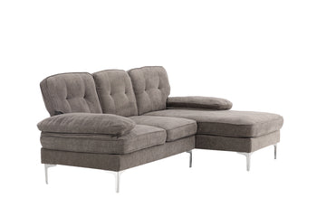 REMIS 3 personers sofa med chaiselong