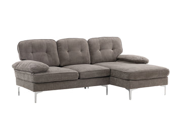 REMIS 3 personers sofa med chaiselong