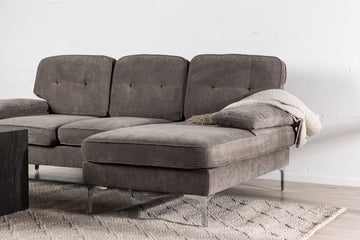 REMIS 3 personers sofa med chaiselong