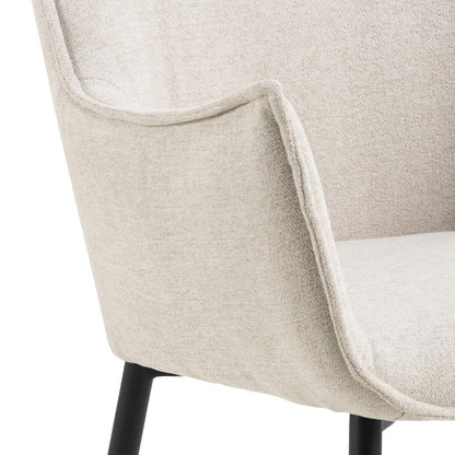 Bonita dining chair with armrest